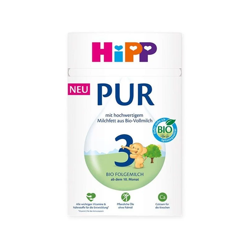 HiPP PUR Stage 3 Organic Follow-On Formula – 10+ Months (500g)