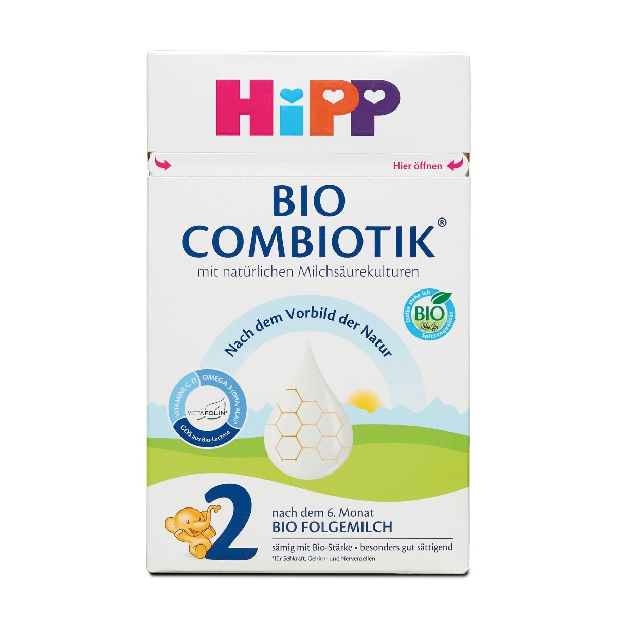HiPP German Stage 2 Organic Combiotik Formula from 6+ – 6+ Months (600g)