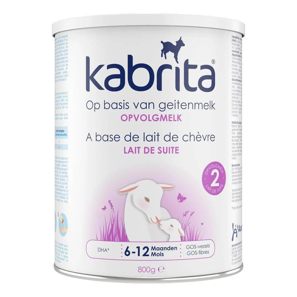 Kabrita Stage 2 Goat Milk Follow On Formula – 6+ Months (800g)