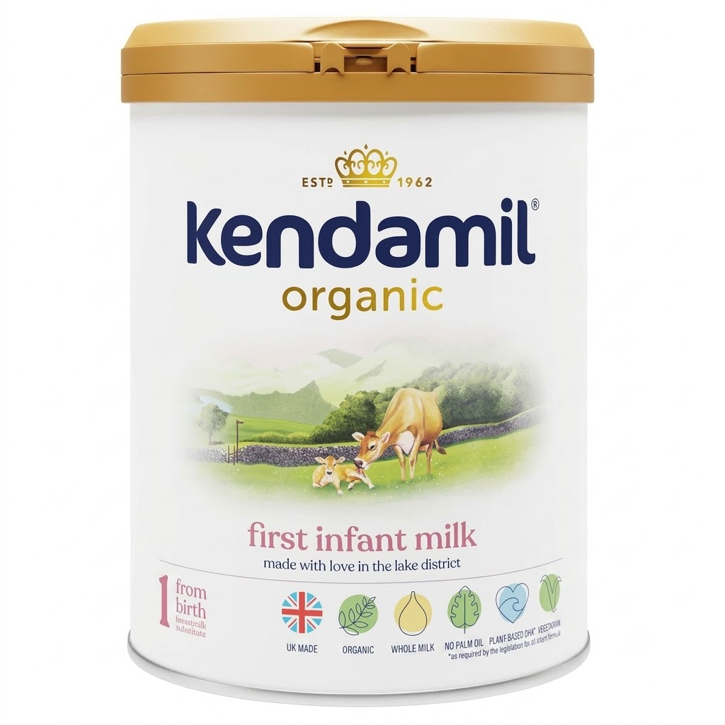 Kendamil Stage 1 Organic Formula – From Birth (800g)