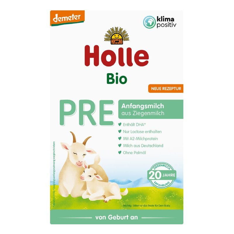 Holle Goat Milk Formula Stage Pre – From Birth (400g)