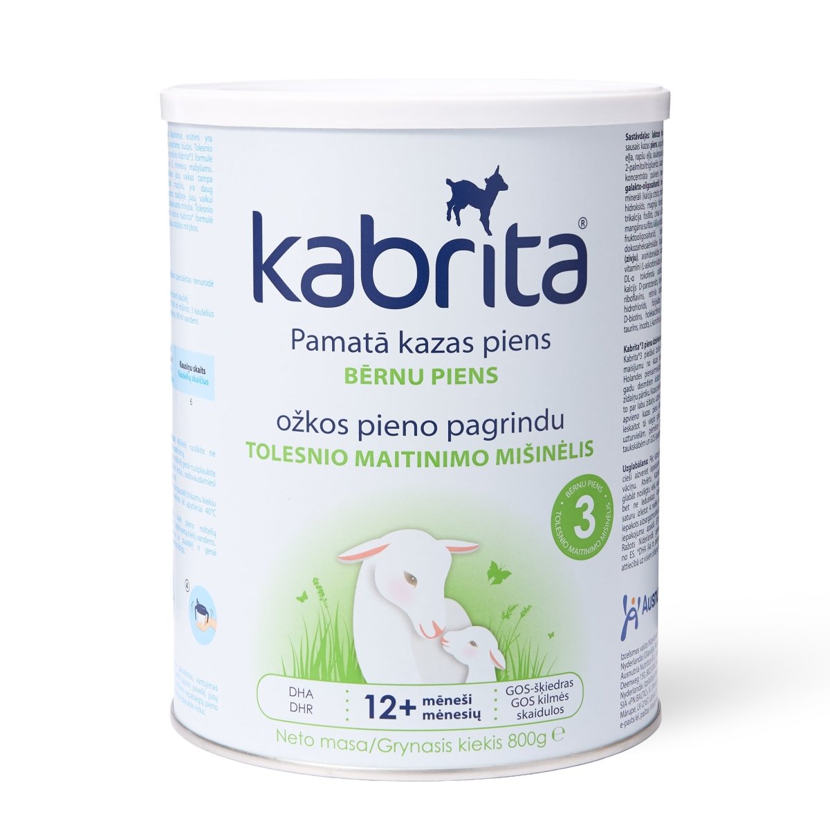 Kabrita Stage 3 Goat Milk Toddler Formula – 10+ Months (800g)