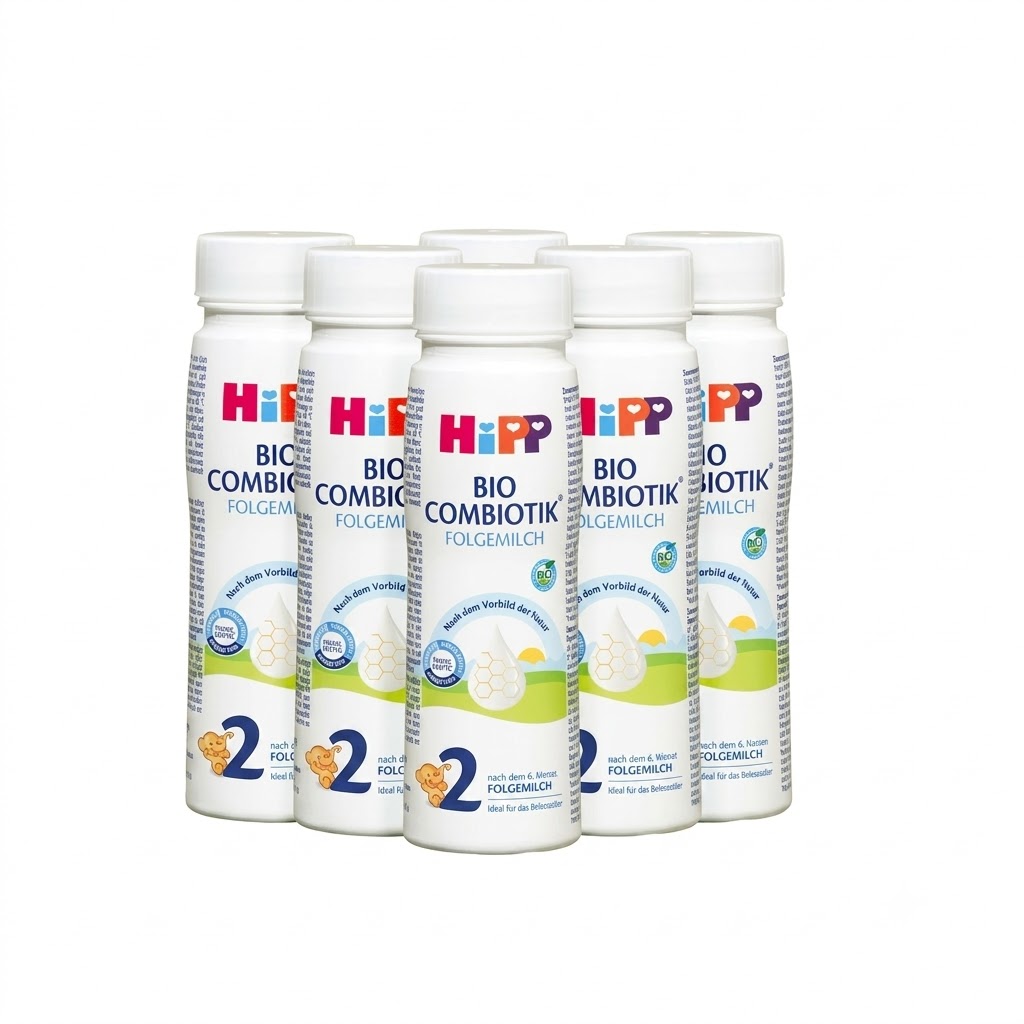 HiPP German Stage 2 Ready to Feed (200mlx6) – 6+ Months