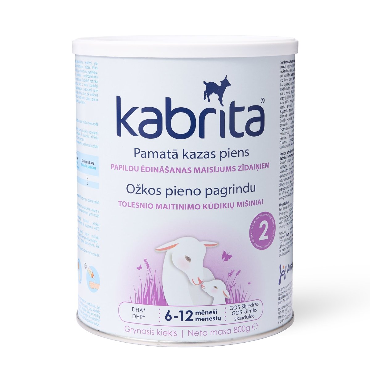 Kabrita Stage 2 Goat Milk Follow On Formula – 6+ Months (800g)