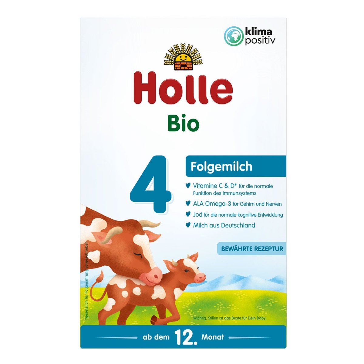 Holle Stage 4 Organic Formula – 12+ Months (600g)