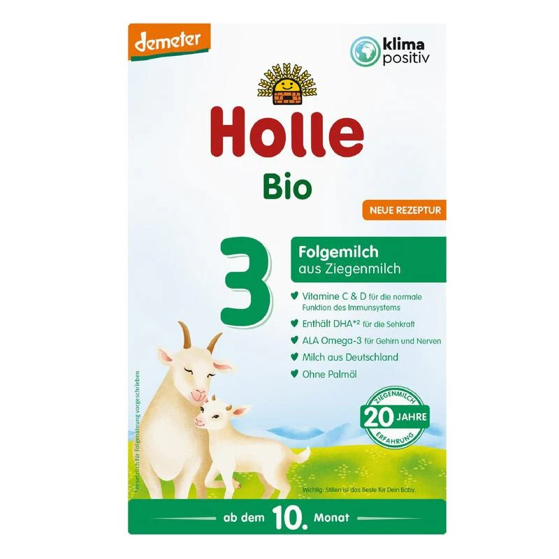 Holle Goat Milk Formula Stage 3 – 10+ Months (400g)