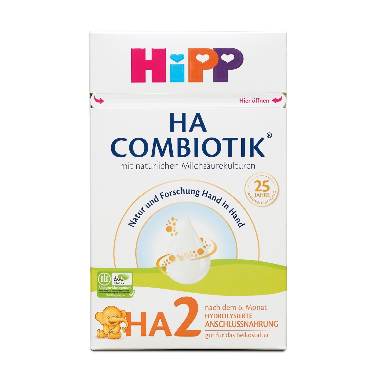 HiPP HA 2 Hypoallergenic Formula – 6+ Months (600g)