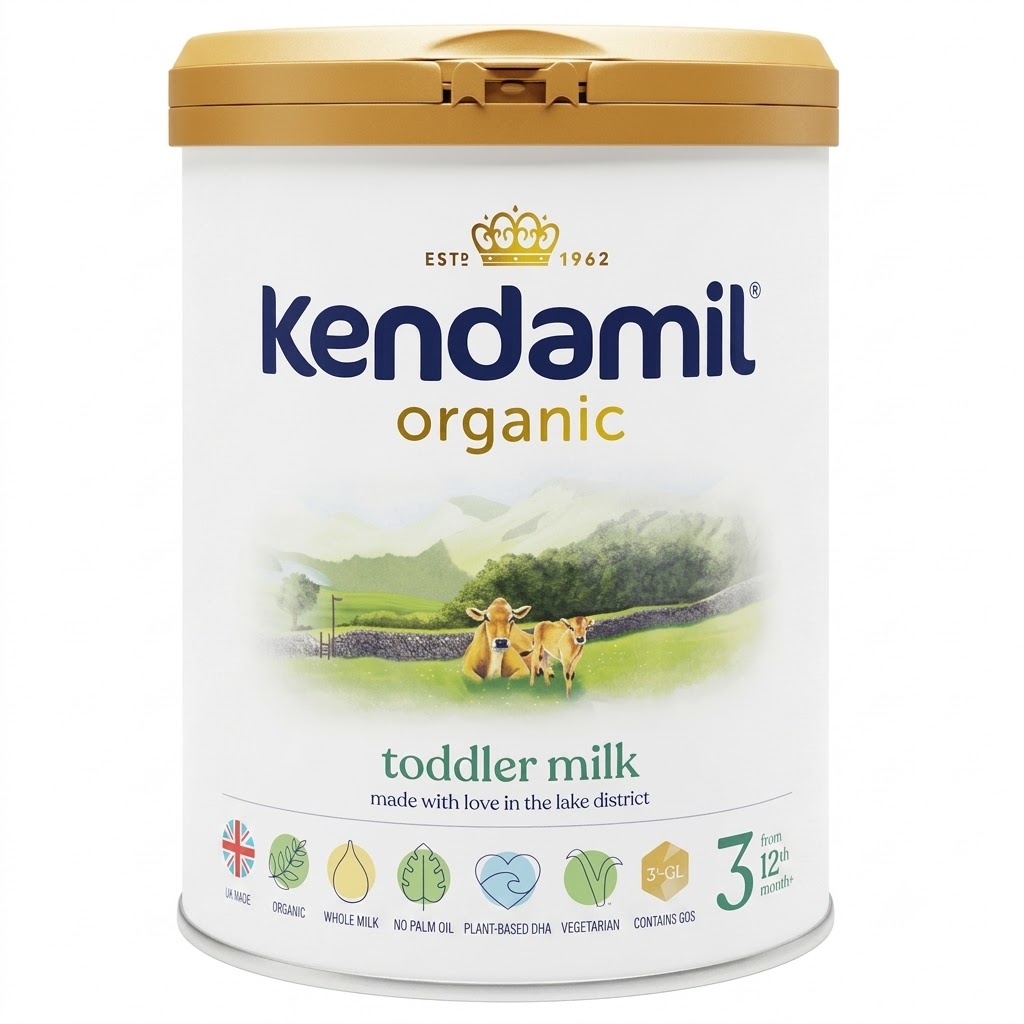 Kendamil Stage 3 Organic Formula – 10+ Months (800g)